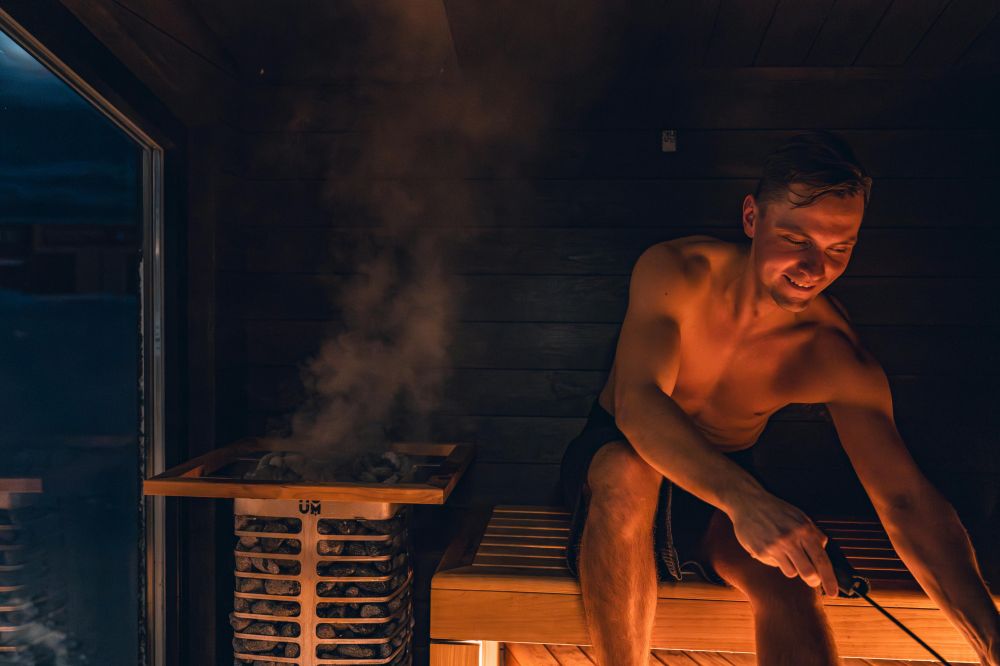 Åndalsnes-badstue: Varme, utsikt og ro midt i Romsdalen